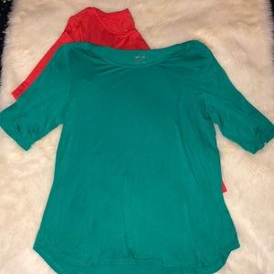 2 Apt. 9 essential elbow-length tees